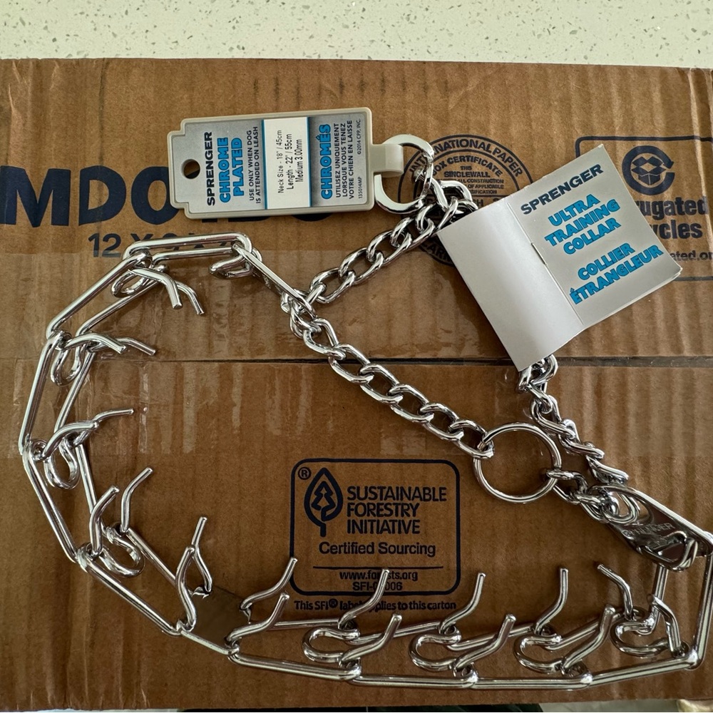 Herman Sprenger Prong Collar 18”